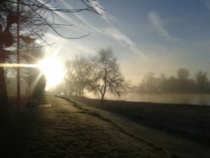 A Frosty Loire Sunrise